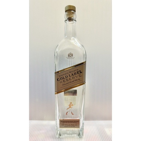 約翰走路 Johnnie Walker 金牌 威士忌 1L 「空酒瓶」