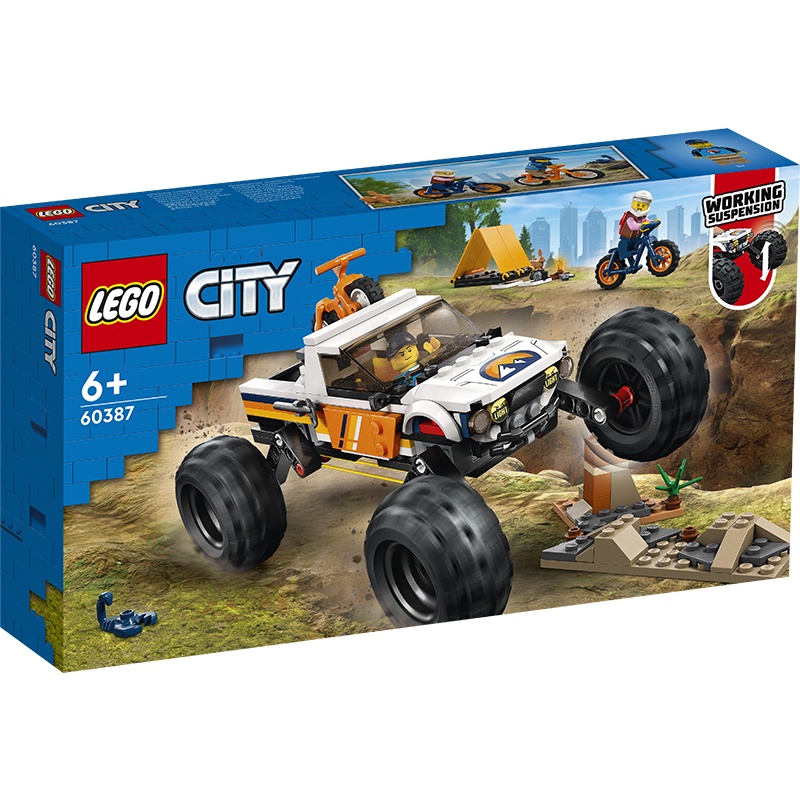 LEGO 60387 越野車冒險《熊樂家 高雄樂高專賣》City