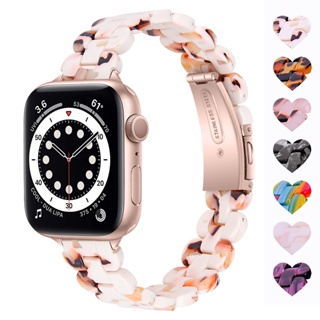 樹脂蘋果手錶錶帶兼容Apple Watch ultra8 7 6 5 4 3 49/45/44/40/42/41mm