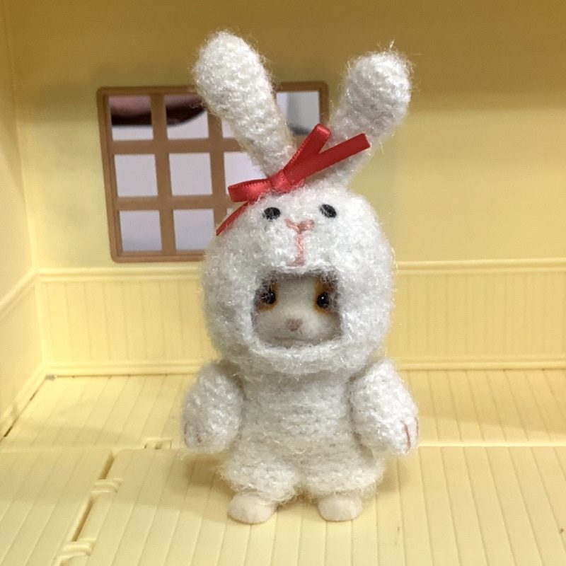 森林家族（手作玩偶衣）-兔年行大運～偽裝兔子編織玩偶裝