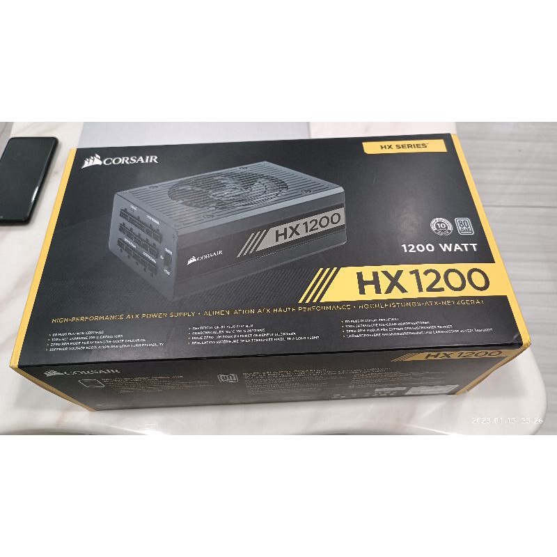 海盜船 電源 HX1200 白金 保固中 電腦電源 1200w CORSAIR 1000w 850w 參考