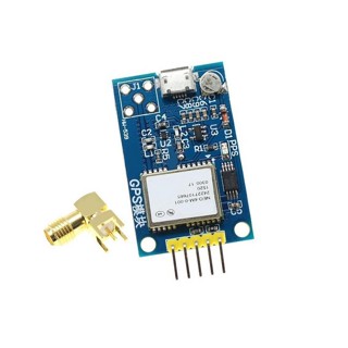 現貨 NEO-6M 導航衛星定位 GPS模組 APM2.5 飛控帶EEPROM micro USB介面 SMA天線座