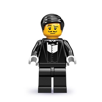 LEGO樂高人偶二手 71000: Waiter
