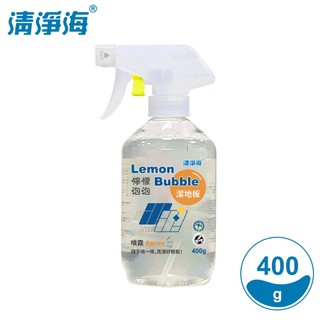 清淨海 檸檬泡泡地板噴霧 400g 地板去油 寵物異味消除 檸檬酵素 地板清潔劑
