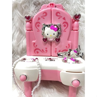 日本進口Hello Kitty迷你公主三面鏡型化妝台展示品釋出