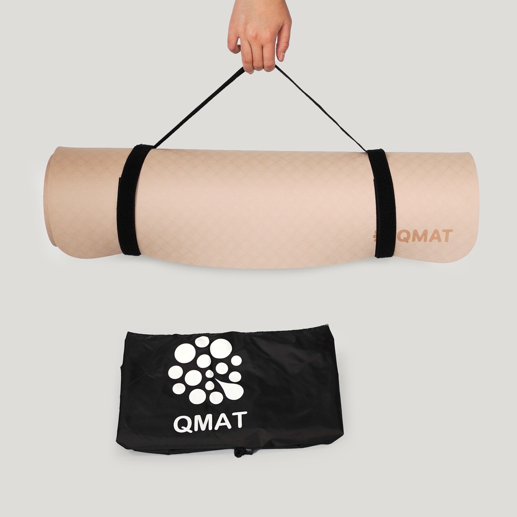 【QMAT】8mm瑜珈墊 台灣製 (60*180CM)