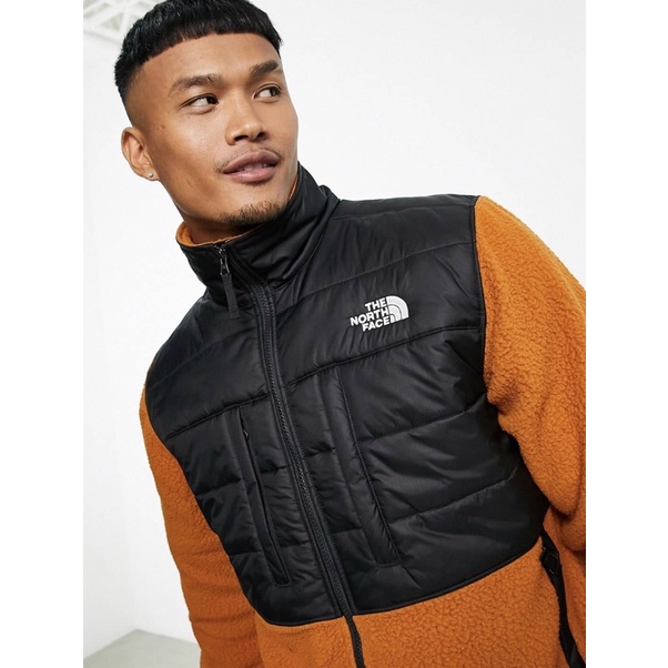 the north face synthetic insulated zip up fleece 絨毛外套