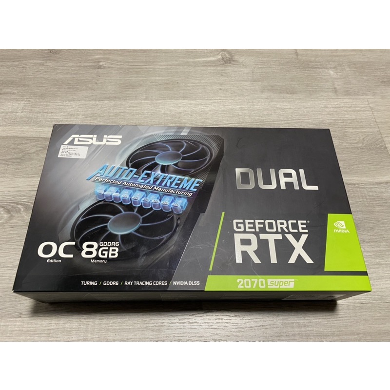 ASUS Dual GeForce® RTX 2070 SUPER™ EVO OC 版 8GB GDDR6