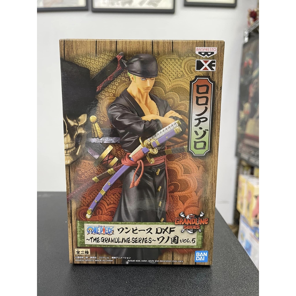 代理版 景品 海賊王 DXF 和之國 vol.5 索隆