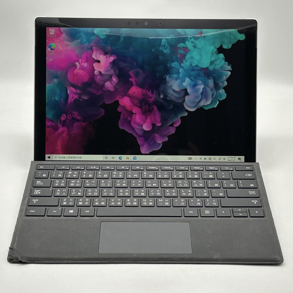 星星Microsoft Surface Pro 6 12吋 i5-8250U 8G 128G 含鍵盤 銀色的