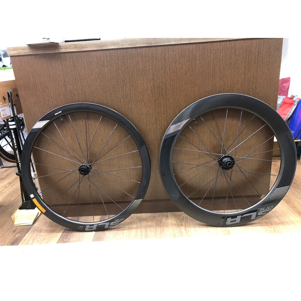 GIANT SLR1 disc 前42 後65 碳纖維碟煞公路車輪組   捷安特 二手