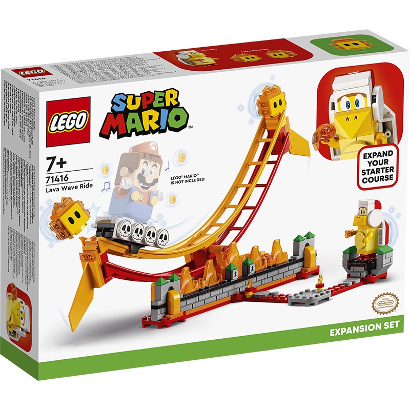 LEGO 71416  熔岩波浪之旅《熊樂家 高雄樂高專賣》Super Mario 超級瑪利歐系列