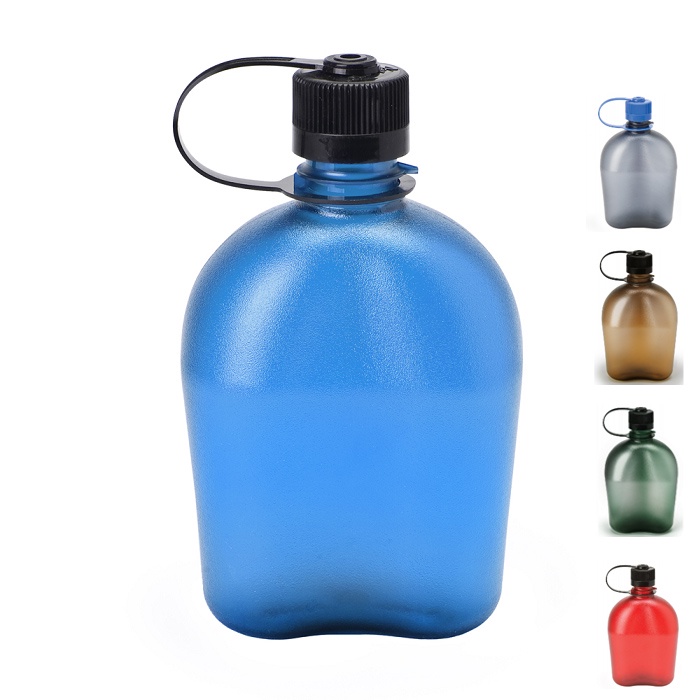 Nalgene 美國 1000cc 1L OASIS軍式水壼 運動水壺 登山露營 1777 綠野山房