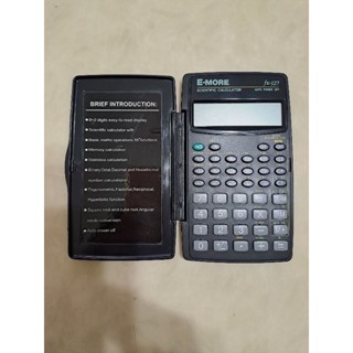 【E-MORE】FX-127 EM-01 工程計算機 國家考試用 無附電池【二手】