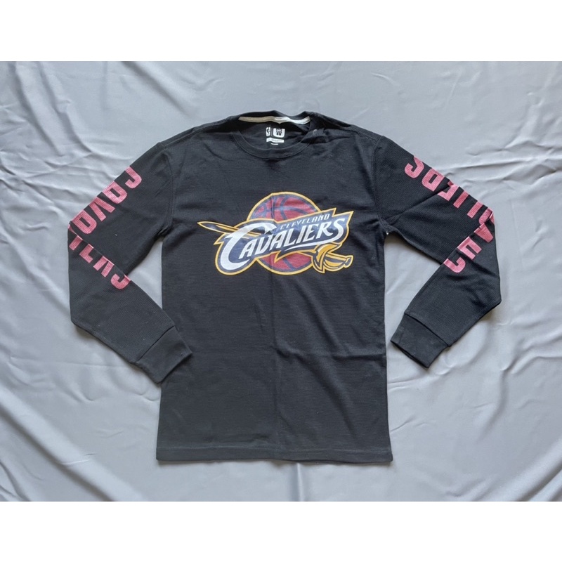 全新UNK NBA克里夫蘭騎士Cleveland Cavaliers薄長T SZ S台中可面交