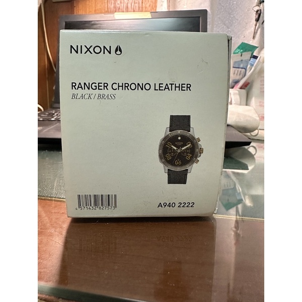 Nixon Ranger Chrono 皮錶帶 男錶 9.5新