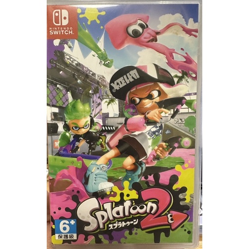 ［二手］Switch 遊戲片  ZELDA無雙 Splatoon2 伊布