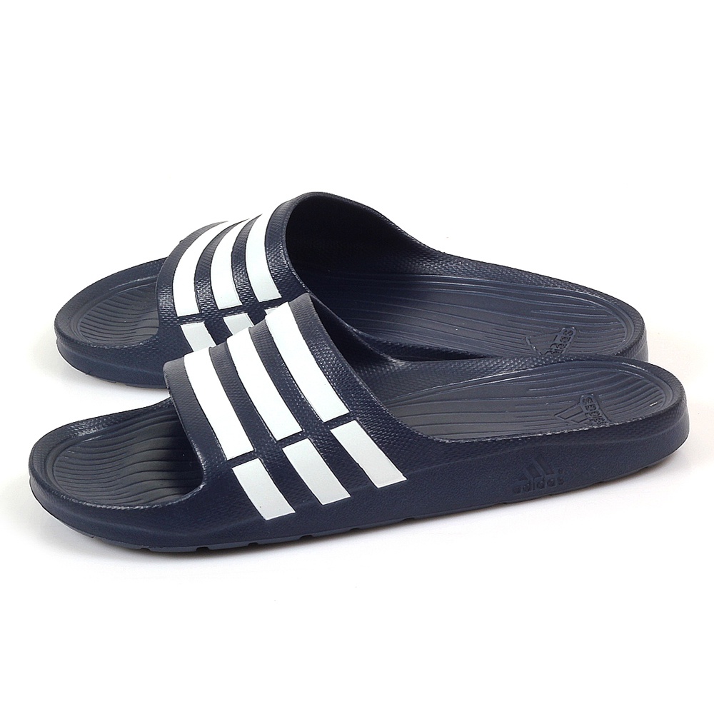 ADIDAS DURAMO SLIDE 男女拖鞋 藍 G15892【S.E運動】