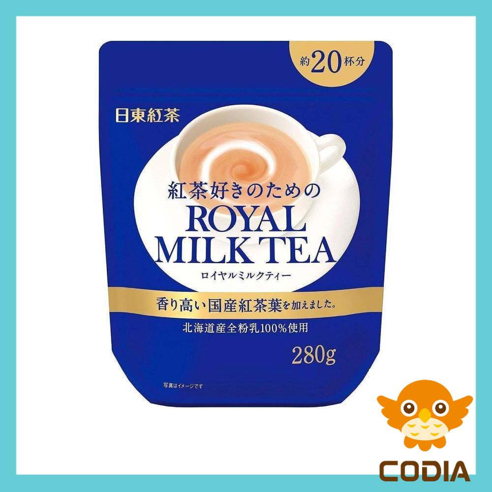 [日東紅茶] 皇家奶茶速溶粉 - 280g【日本製造】【日本直接發貨】