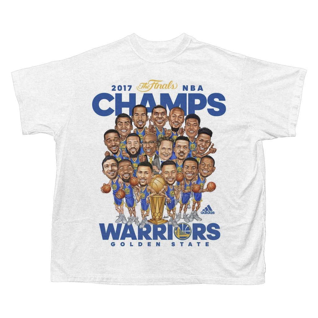 金州勇士隊 NBA 冠軍大廓形 T 恤