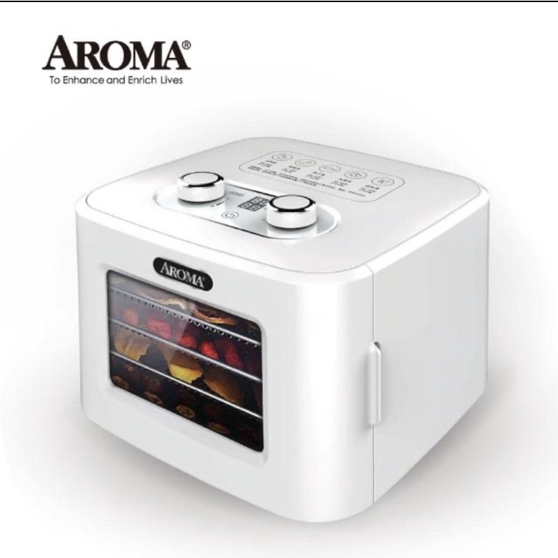 【美國 AROMA】廚房美機款 四層溫控乾果機 AFD-310A（二手/近全新）