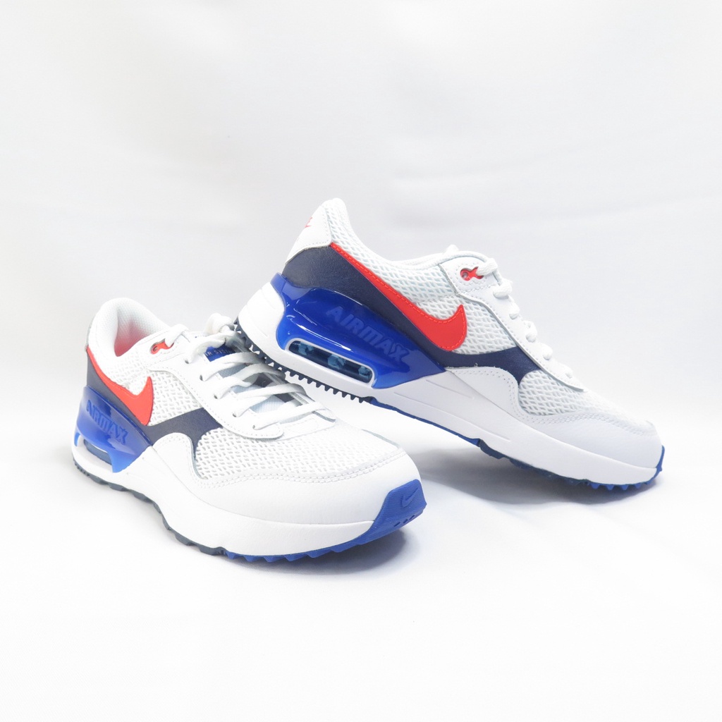NIKE AIR MAX SYSTM (GS) 大童 休閒鞋 氣墊 DQ0284101 白藍紅【iSport】