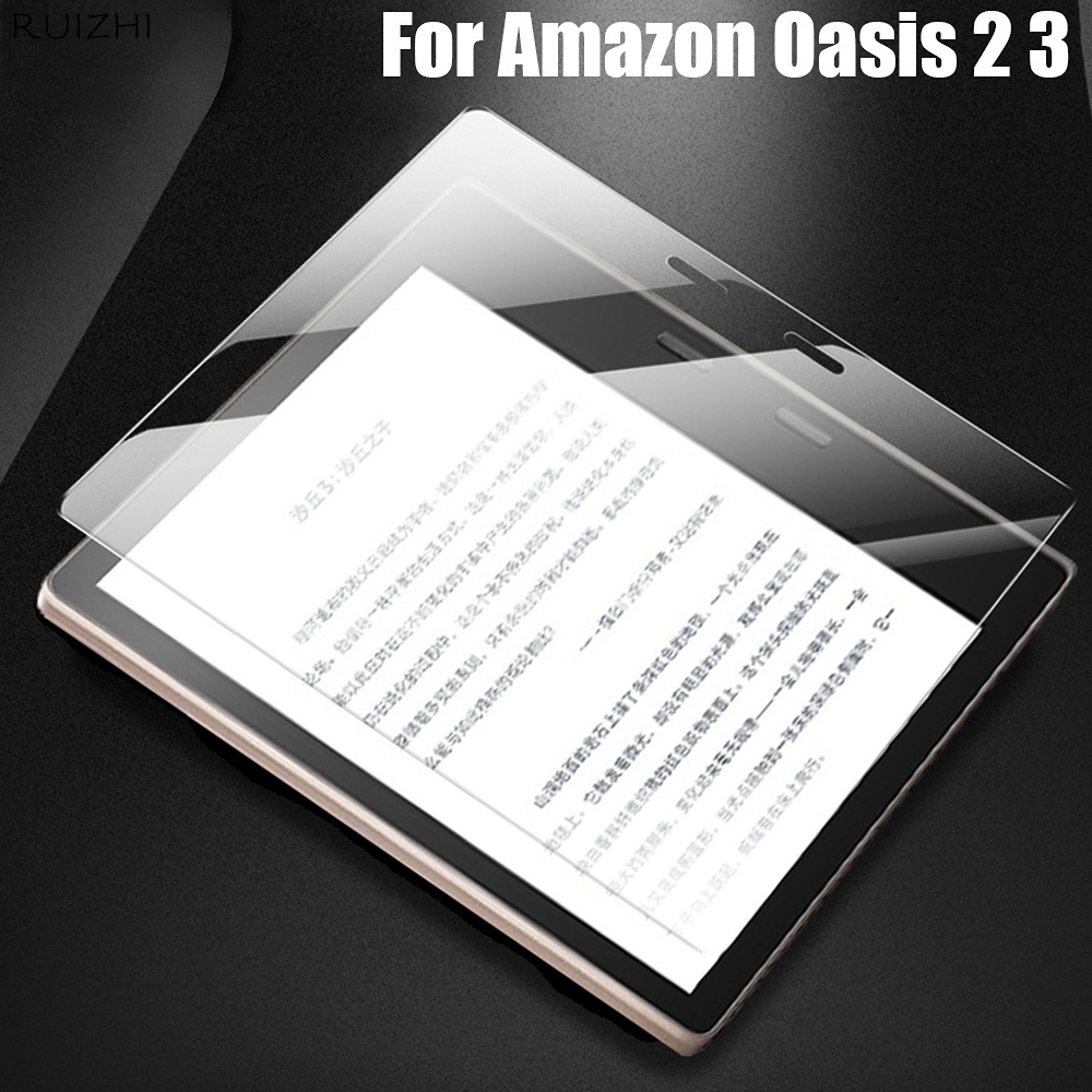 適用於 Kindle Oasis 2 3 2017 7.0" 鋼化膜屏幕保護膜硬化防刮透明電子書 Oasis2 的平板玻