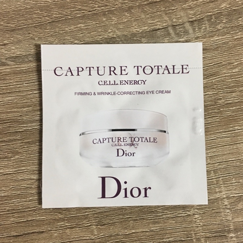 迪奧DIOR 逆時能量緊緻眼霜 1ml 試用包 小樣 旅行組 體驗組