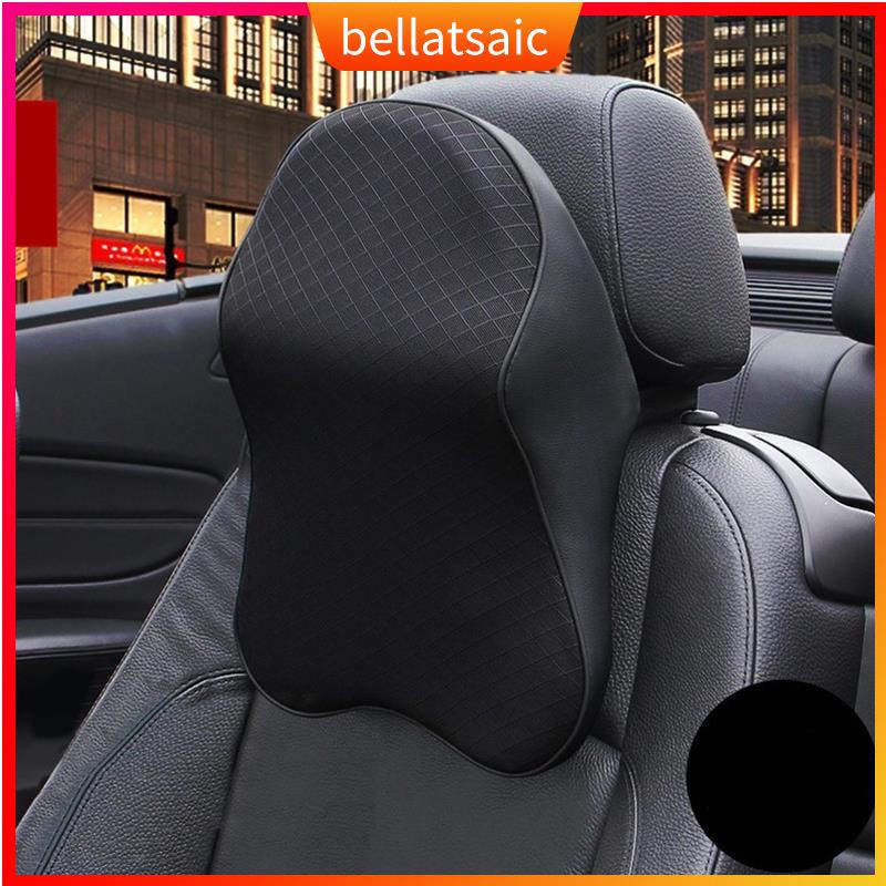 Car Seat Headrest Cushion 3D Memory Foam Pillow Head and Nec