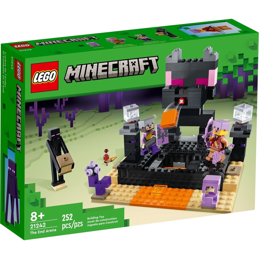 [大王機器人] 樂高 LEGO 21242 Minecraft® 創世神 The End Arena