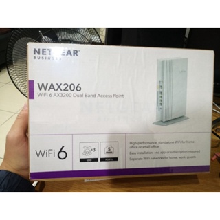 全新未拆封 NETGEAR WAX206 商用 Essentials WiFi 6 AP (AX3200) 路由器