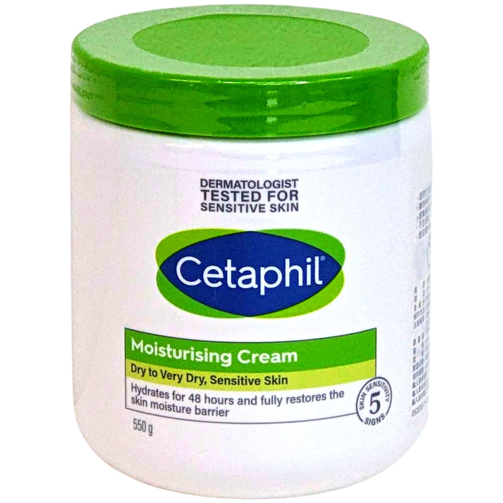 Cetaphil 舒特膚 臉部身體溫和潤膚乳霜 550公克 長效潤膚霜 C137177 效期2025/10