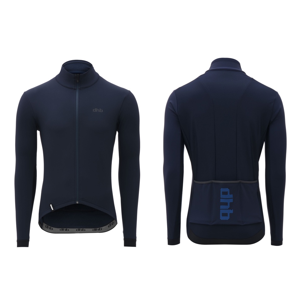 [曾都督] 英國 dhb Aeron Equinox Softshell 一級保暖型軟殼夾克車衣-海軍藍