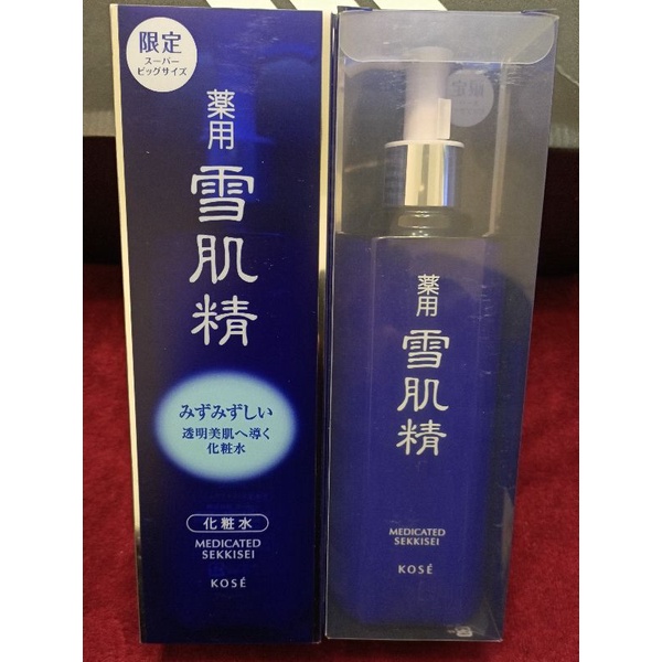 高絲 雪肌精 化妝水 500ML 按壓式壓頭