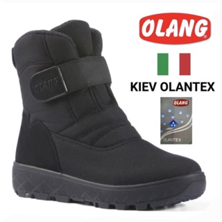 義大利OLANG KIEV OLANTEX 中性款防水雪靴 黑色 OL-1401