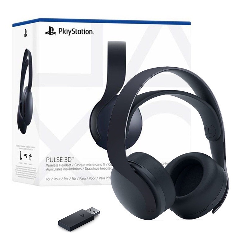 【全新未拆】PS5 PULSE 3D 無線耳機組《午夜黑》｜SONY原廠貨