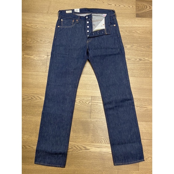 Levis MIU美國製 501排釦直筒牛仔褲 原色 赤耳 男 00501-2546 w30 w32