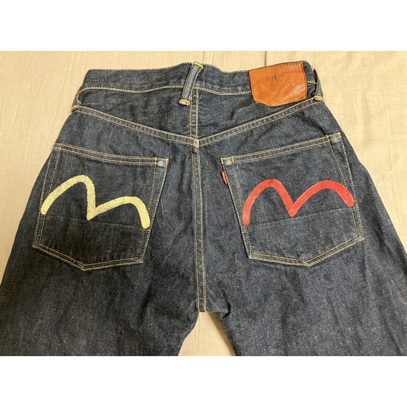 Evisu 日版 no2 lot2000 w29 手繪M