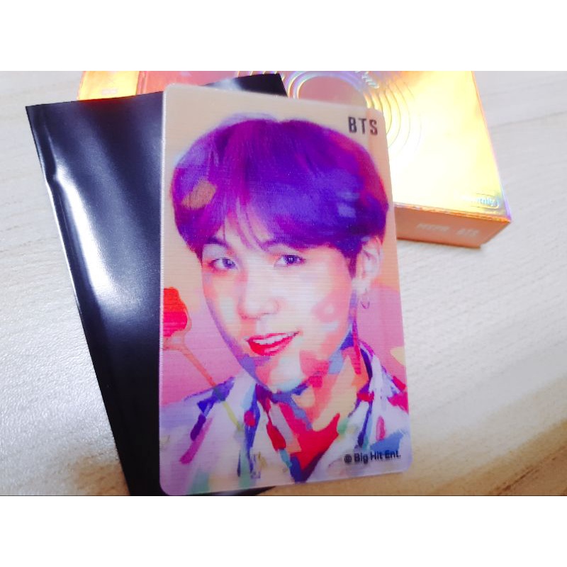 防彈 MTPR x BTS Boy With Luv 隱形眼鏡 3D變化卡 小卡
