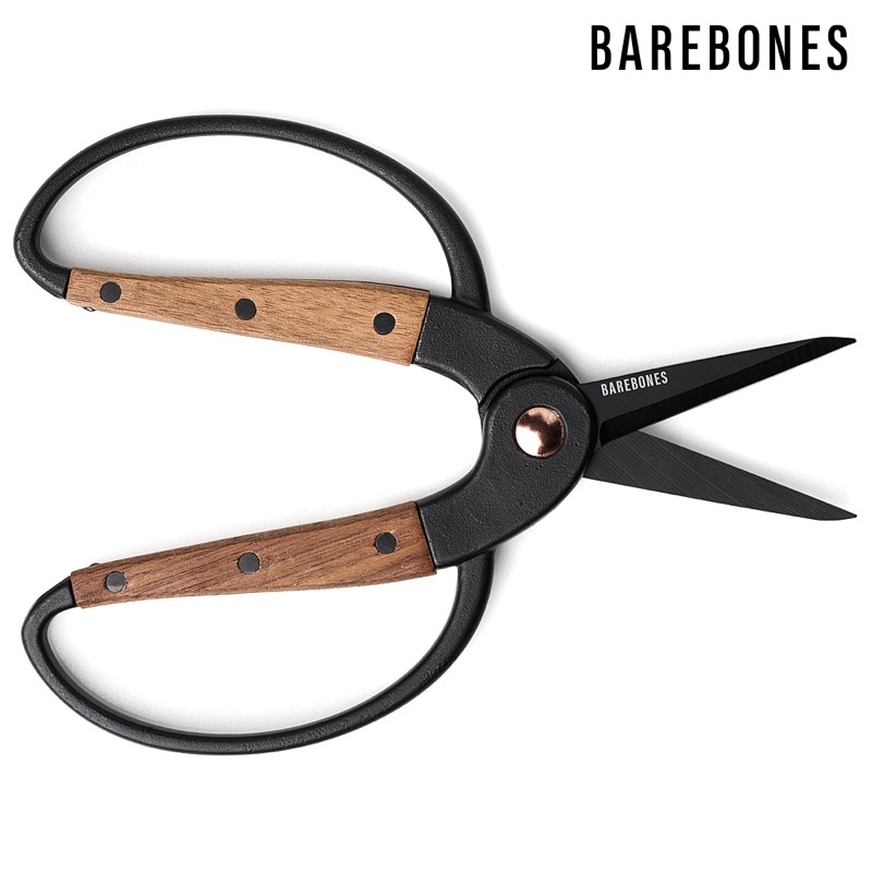 Barebones GDN-059 2吋園藝剪刀 / 不鏽鋼剪刀 核桃木手柄 修枝花剪