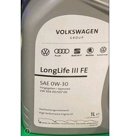 原廠 VW/奧迪 0W30 LonglifeIII  FE 汽柴油 1L(公升) 機油
