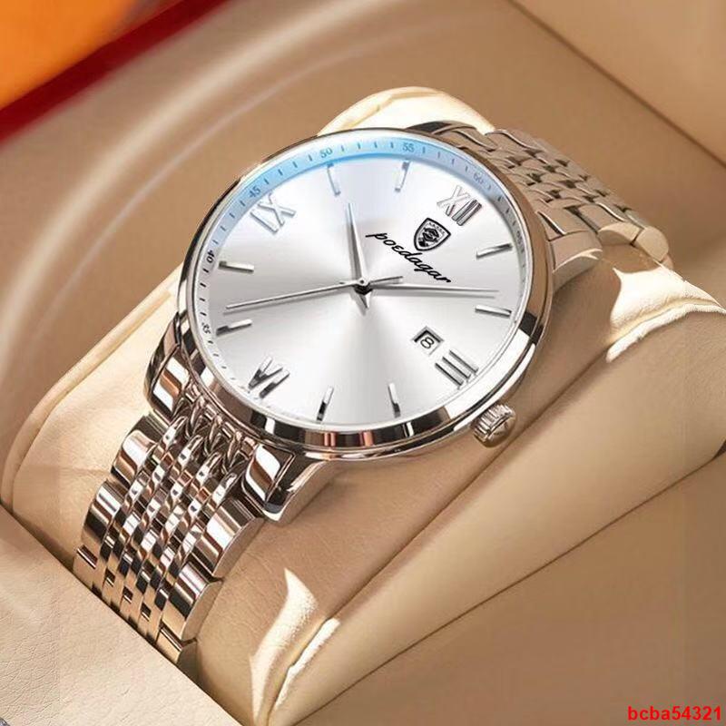 新款品牌原裝新款男士手錶防水運動潮流學生韓版日歷腕錶