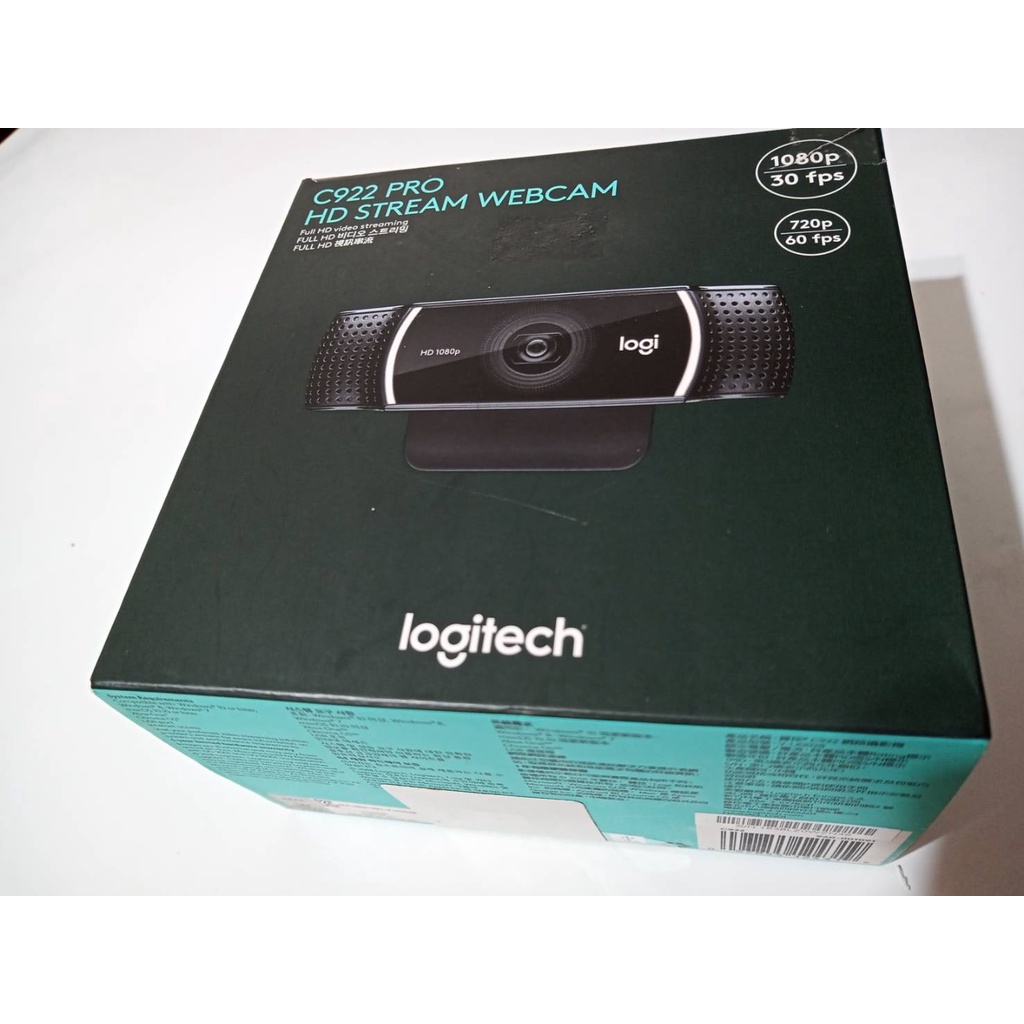 羅技Logitech C922 PRO Stream 1080P 網路視訊攝影機Full HD (二手9成新)