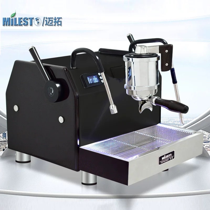 MILESTO邁拓EM-40 LiGe意式半自動咖啡機雙鍋爐旋轉泵商用家用