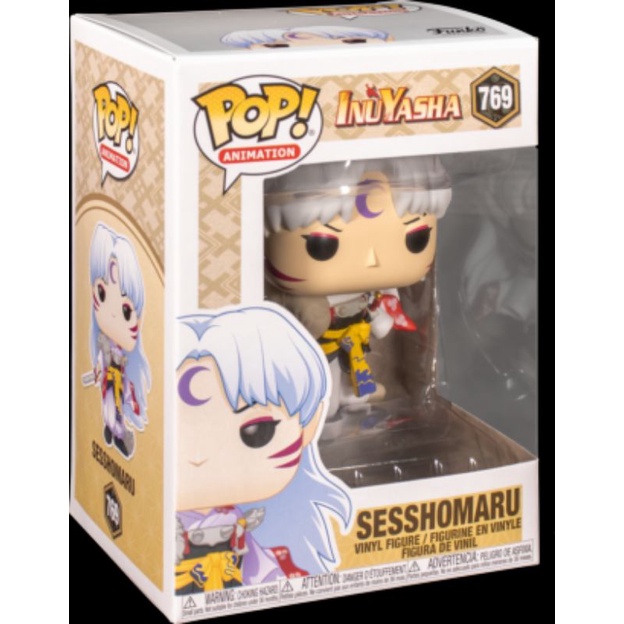 柴寶趣 FUNKO POP 769 犬夜叉 殺生丸 INUYASHA 正版