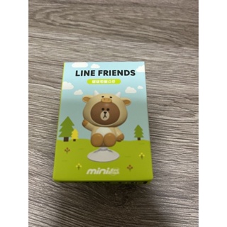 LINE FRIENDS熊大好友啵啵吸盤公仔 盲盒