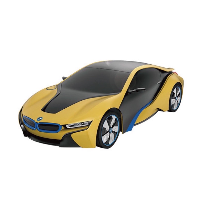 Rastar 1:24 BMW I8 UV變色遙控車 R/C i8-UV變色系列 遙控車 i8 2.4G 48400-4
