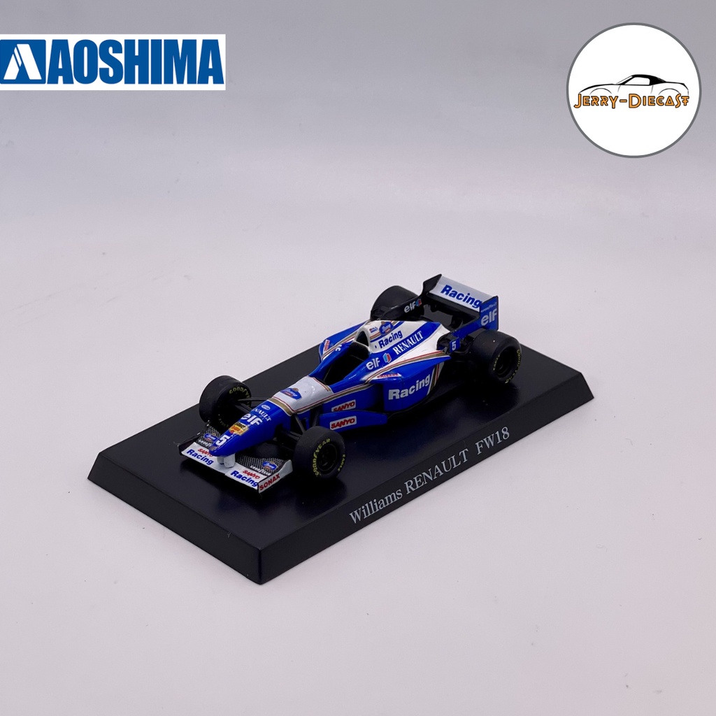 汽車模型車 - 青島 Grachan Racing Williams Renault FW18 1 64-1 /64 比