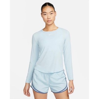 【NIKE 耐吉】ONE LUXE DF LS STD TOP女款運動長袖 藍色DD0621-442 尺寸:M