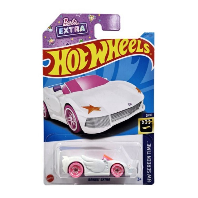 ^.^飛行屋(全新品)Hot Wheels 風火輪小汽車 合金車//芭比娃娃 BARBIE EXTRA敞篷車
